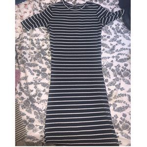 Striped dress - size m